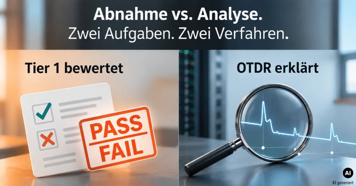 Tier 1 oder OTDR